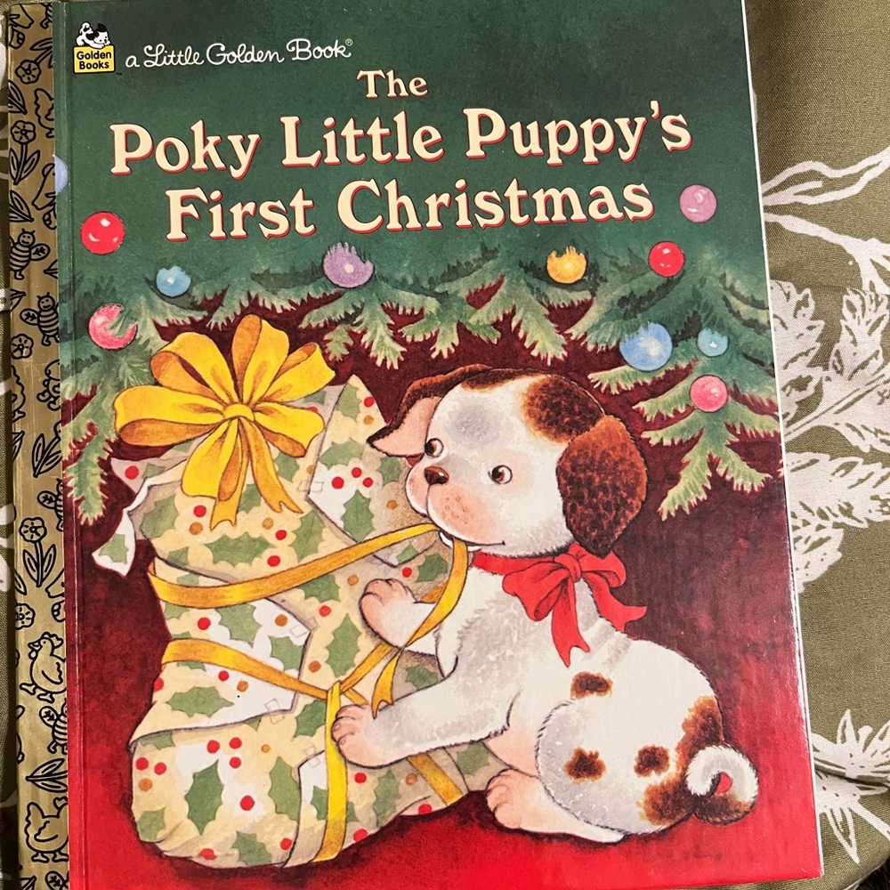 A Little Golden Book - The Poky Little Puppy’s First Christmas